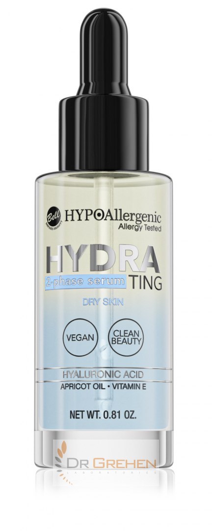 BELL Bell Hypoallergenic Hydrating 2-Phase Serum dwufazowe z kwasem hialuronowym 1szt BELL Bell Hypoallergenic Hydrating 2-Phase Serum dwufazowe z kwasem hialuronowym 1szt