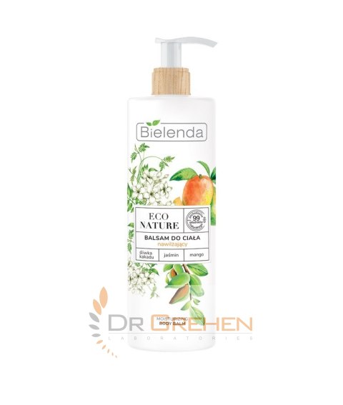 BIELENDA Bielenda Eco Nature Balsam do ciała nawilżający - Śliwka Kakadu & Jaśmin & Mango 400ml BIELENDA Bielenda Eco Nature Balsam do ciała nawilżający - Śliwka Kakadu & Jaśmin & Mango 400ml