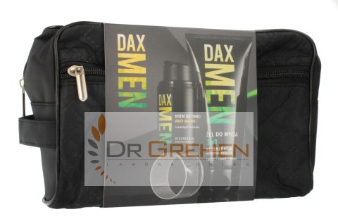 DAX Dax Cosmetics Men Zestaw prezentowy - kosmetyczka (krem anti-aging 50ml+żel 3w1 180ml) DAX Dax Cosmetics Men Zestaw prezentowy - kosmetyczka (krem anti-aging 50ml+żel 3w1 180ml)