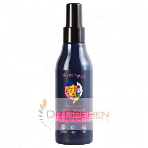 ELFA PHARM Vis Plantis Gift Of Nature Tonizująca Mgiełka do twarzy do cery naczynkowej 150ml ELFA PHARM Vis Plantis Gift Of Nature Tonizująca Mgiełka do twarzy do cery naczynkowej 150ml