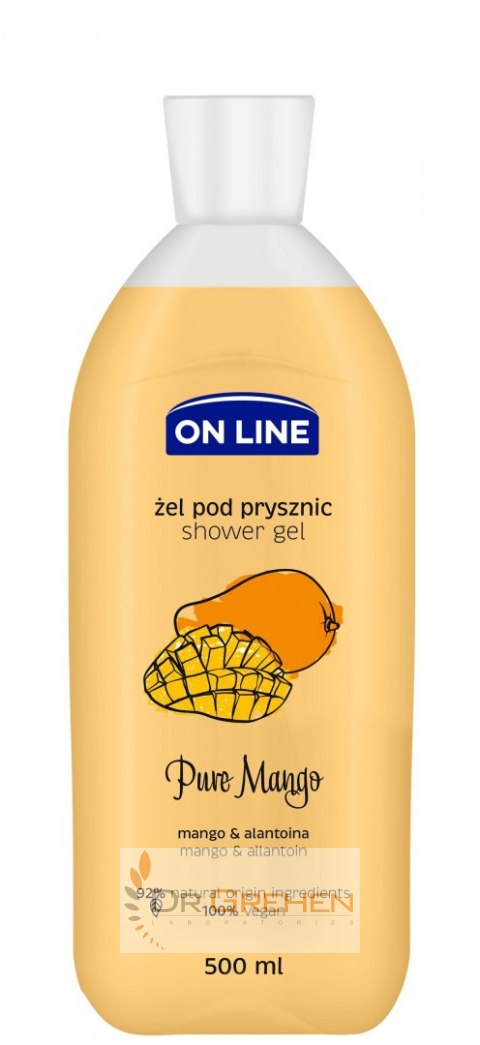 FORTE SWEEDEN On Line Disney Żel pod prysznic Pure Mango 500ml FORTE SWEEDEN On Line Disney Żel pod prysznic Pure Mango 500ml