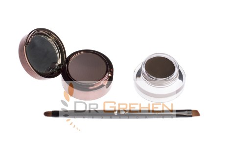 IBRA IBRA EYEBROW POMADE & POWDER BROWN 7g IBRA IBRA EYEBROW POMADE & POWDER BROWN 7g