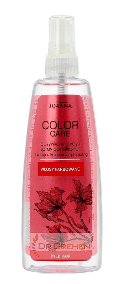 JOANNA Joanna Color Care Odżywka do włosów w sprayu chroniąca kolor 150ml JOANNA Joanna Color Care Odżywka do włosów w sprayu chroniąca kolor 150ml