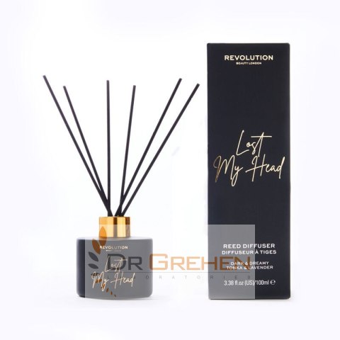 MAKE UP REVOLUTION Revolution Beauty Dyfuzor zapachowy do pomieszczeń Lost My Head - patyczki+olejek 100ml MAKE UP REVOLUTION Revolution Beauty Dyfuzor zapachowy do pomieszczeń Lost My Head - patyczki+olejek 100ml