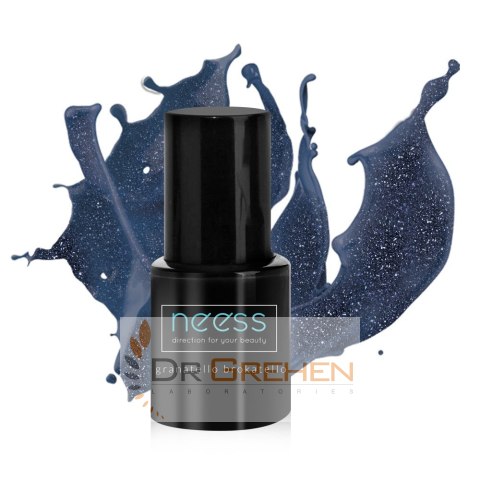NEESS NEESS Lakier hybrydowy 7564 Granatello Brokatello 4ml NEESS NEESS Lakier hybrydowy 7564 Granatello Brokatello 4ml